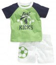 Soccer Green Raglan Tee + White Pant