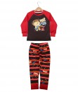 Bear Guitar Red Pajama