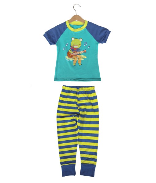 Frog Guitar Raglan Pajama 1