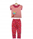 Bird Tree Pink Pajama