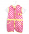 Romper Hoodie Pink Dots