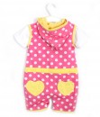 Romper Hoodie Pink Dots