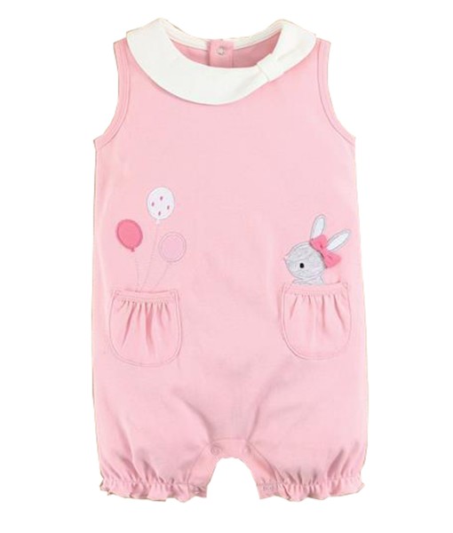 Bunny Pink Romper 1