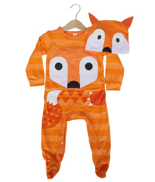 Costume Jumpsuit + Hat - Fox 1