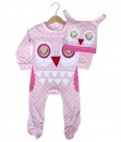 Costume Jumpsuit + Hat - Owl