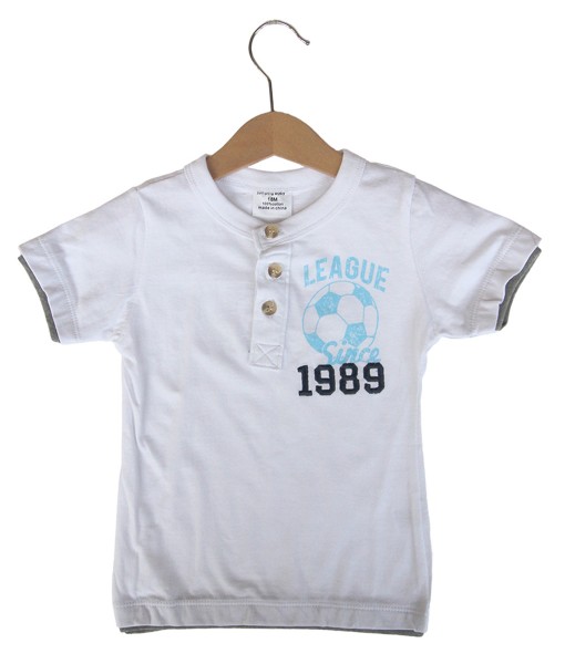 Soccer League 1989 White Tee 1