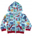 Toddler Hoodie Jacket - Animals and Tools