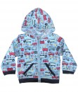 Toddler Hoodie Jacket - Blue Truck