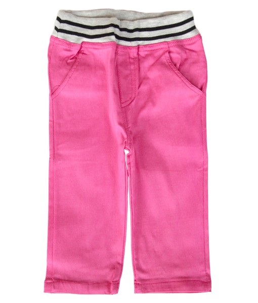 Colored Knee Pant - Pink 1