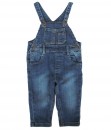 Pocket Button Blue Baby Overall