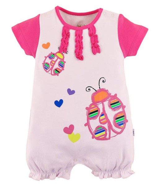 Ladybug Doodle Romper 1