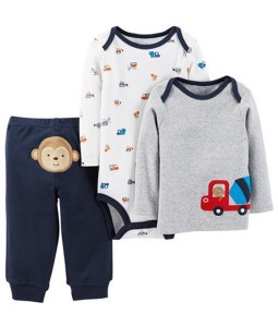 Truck Tee + Truck Bodysuit + Monkey Pant