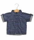 Rolled Sleeves Denim Shirt