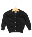 Girl Black Cardigan
