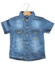 Shoulder Line Denim Shirt