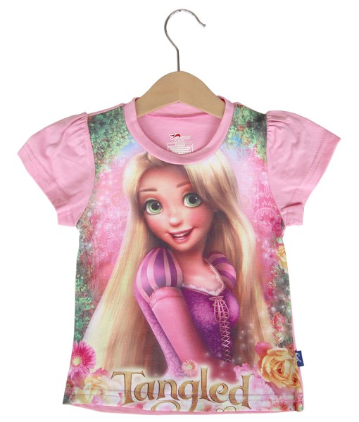 Rapunzel Pink Tee 1