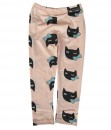 Cat Bow Legging - Peach
