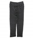 Colored Polkadot Legging - Black