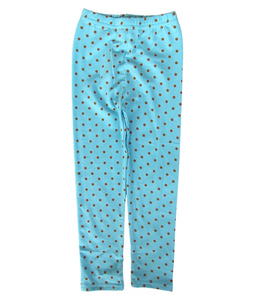 Colored Polkadot Legging - Blue 1