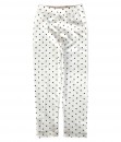 Colored Polkadot Legging - White