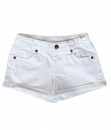 Girl White Short Pant