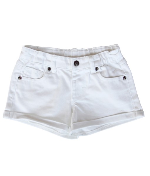 Girl White Short Pant 1