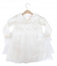 Layered Lace Dress - White