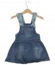 Knotted Denim Dress - Blue