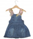 Knotted Denim Dress - Pink