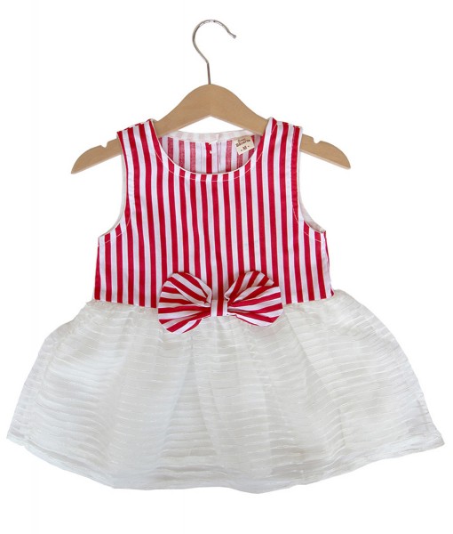 Stripes Bow Dress 1