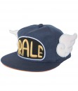 Snapback Hat with Wings - Blue Dark