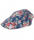 Floral Paddy Cap - Blue Dark