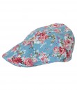 Floral Paddy Cap - Blue Light