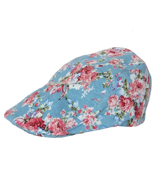 Floral Paddy Cap - Blue Light 1