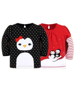 Penguin Polka 2in1 Tee