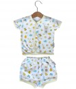 Short Button Animal Set (Newborn) - Yellow