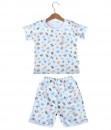 Short Tee Animal Set (2-12M) - White