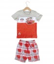 Cars Red Plaid Set