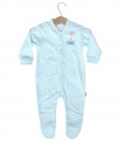 Stripes Sleepsuit (2-12M) - Green