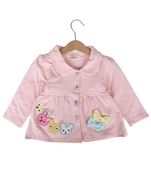 Pet Bow Jacket - Pink 1