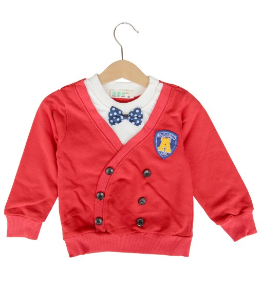 School Emblem Top - Red 1