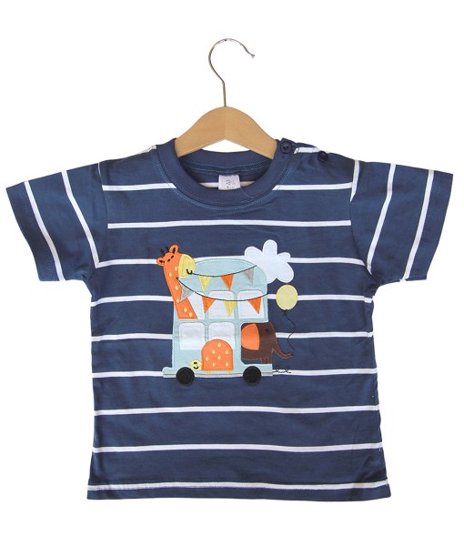 Bus Animal Baby Tee 1