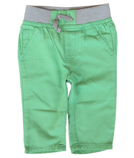 Waist Color Midi Pant - Green 1