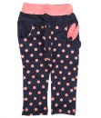 Bow Polkadot Pant - Blue Dark