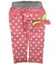 Bow Polkadot Pant - Peach