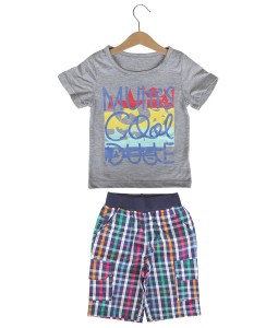 Cool Dude Tee + Plaid Pant