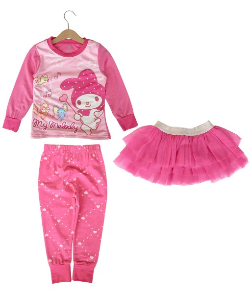 My Melody Pink Pajama + Tutu 1