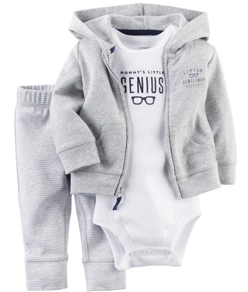 Genius Bodysuit + Grey Jacket + Grey Pant 1