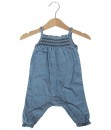 Zigzag Denim Romper