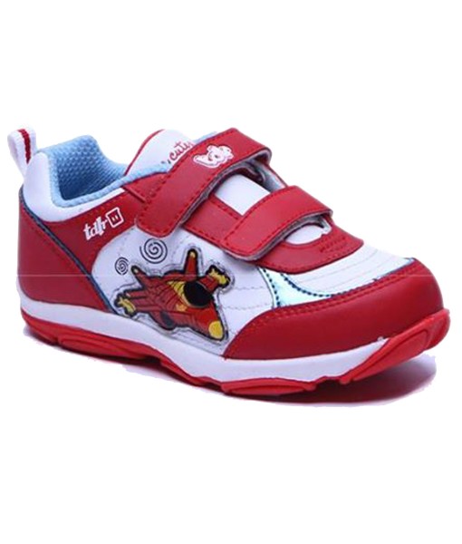 Fighter Plane Kids Sneakers - Red 1